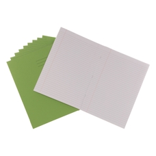Classmates A4 Exercise Book 64 Page, 8mm Ruled With Margin, Light Green - Pack of 50