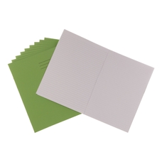 Classmates A4 Exercise Book 64 Page, 8mm Ruled / Plain Alternate, Light Green - Pack of 50