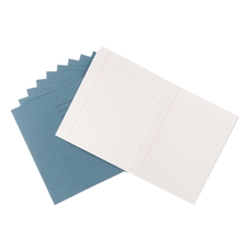 Classmates 9x7" Exercise Book 48 Page, 8mm Ruled With Margin, Light Blue - Pack of 100