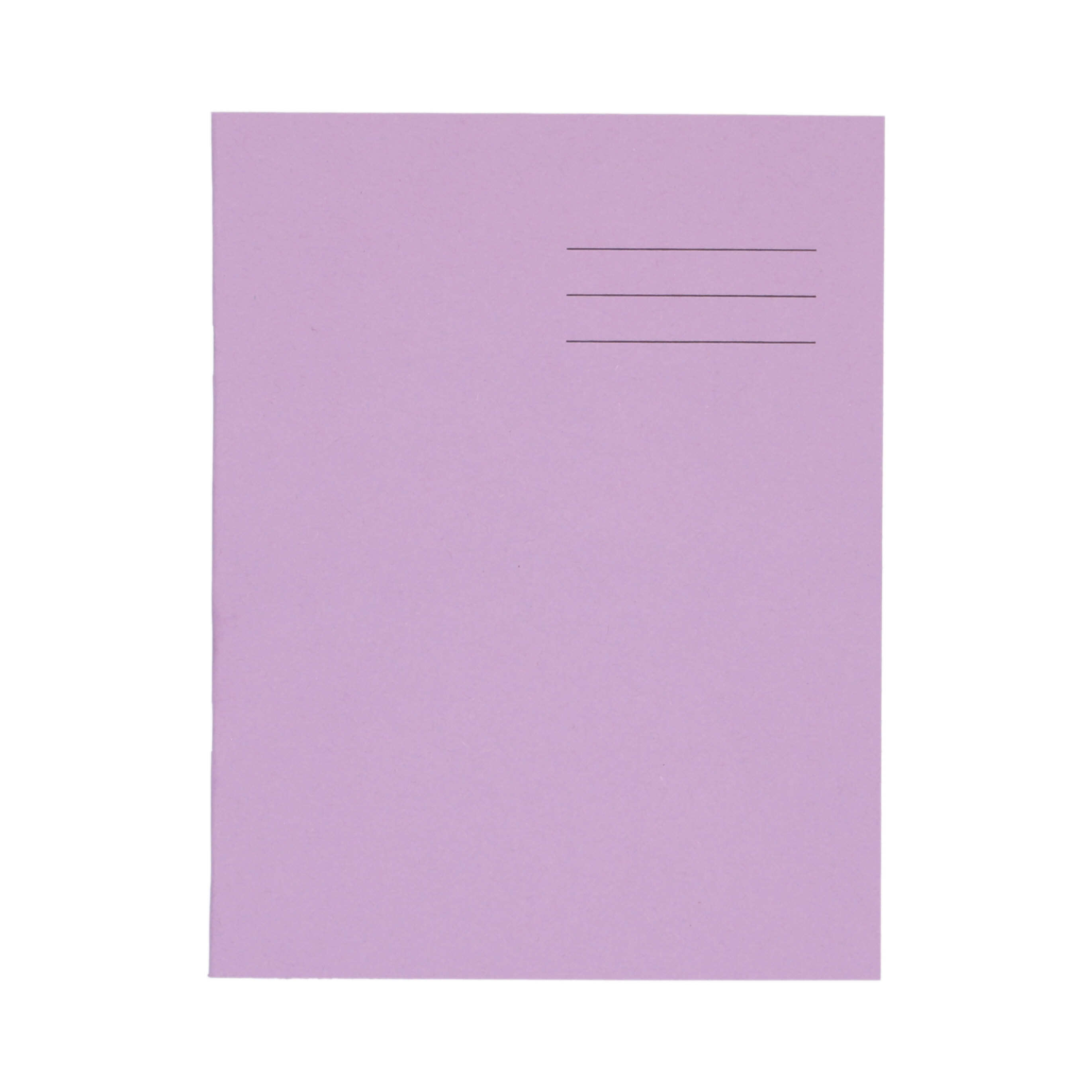 Exercise Books 9x7 Quot 80 Page 8mm Feint Margin Purple Pk100 Forward