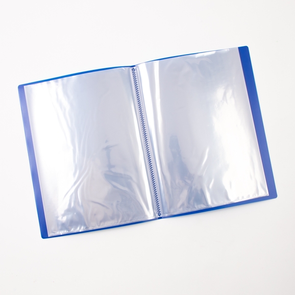 plastic display folder