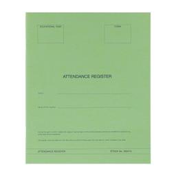 Classmates Attendance Register - Green - Pack of 1