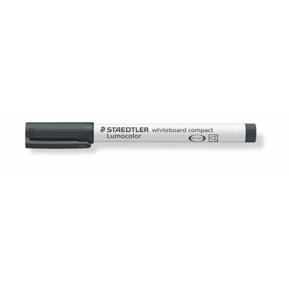 HE312149 - Staedtler Whiteboard Marker Pens Black, Bullet Tip - Pack of 36  | Hope Education