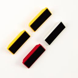 edding Mini Magnetic Board Eraser - Assorted - Pack of 20