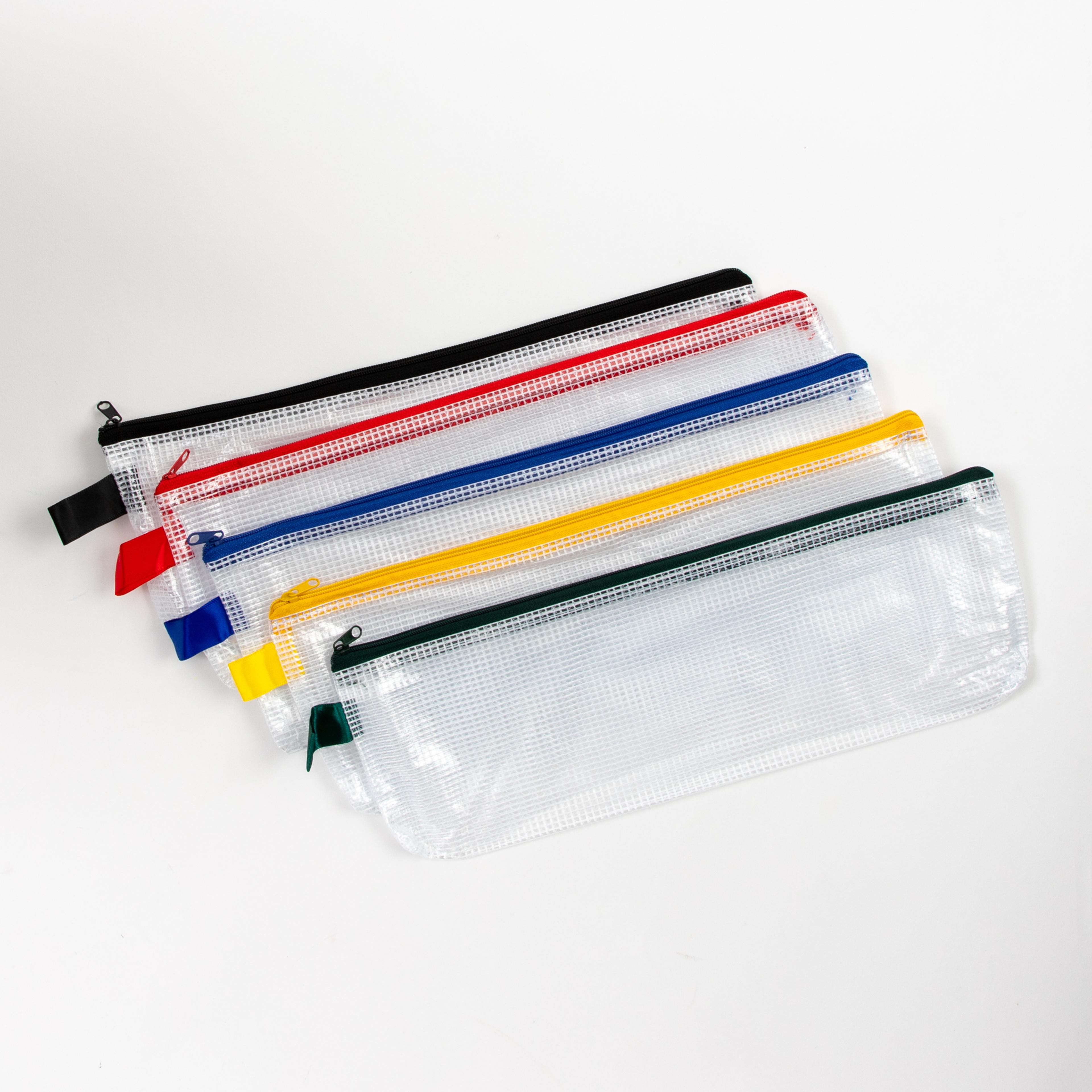 Heavy Duty Zip Wallet AX Assorted - Pack of 5
