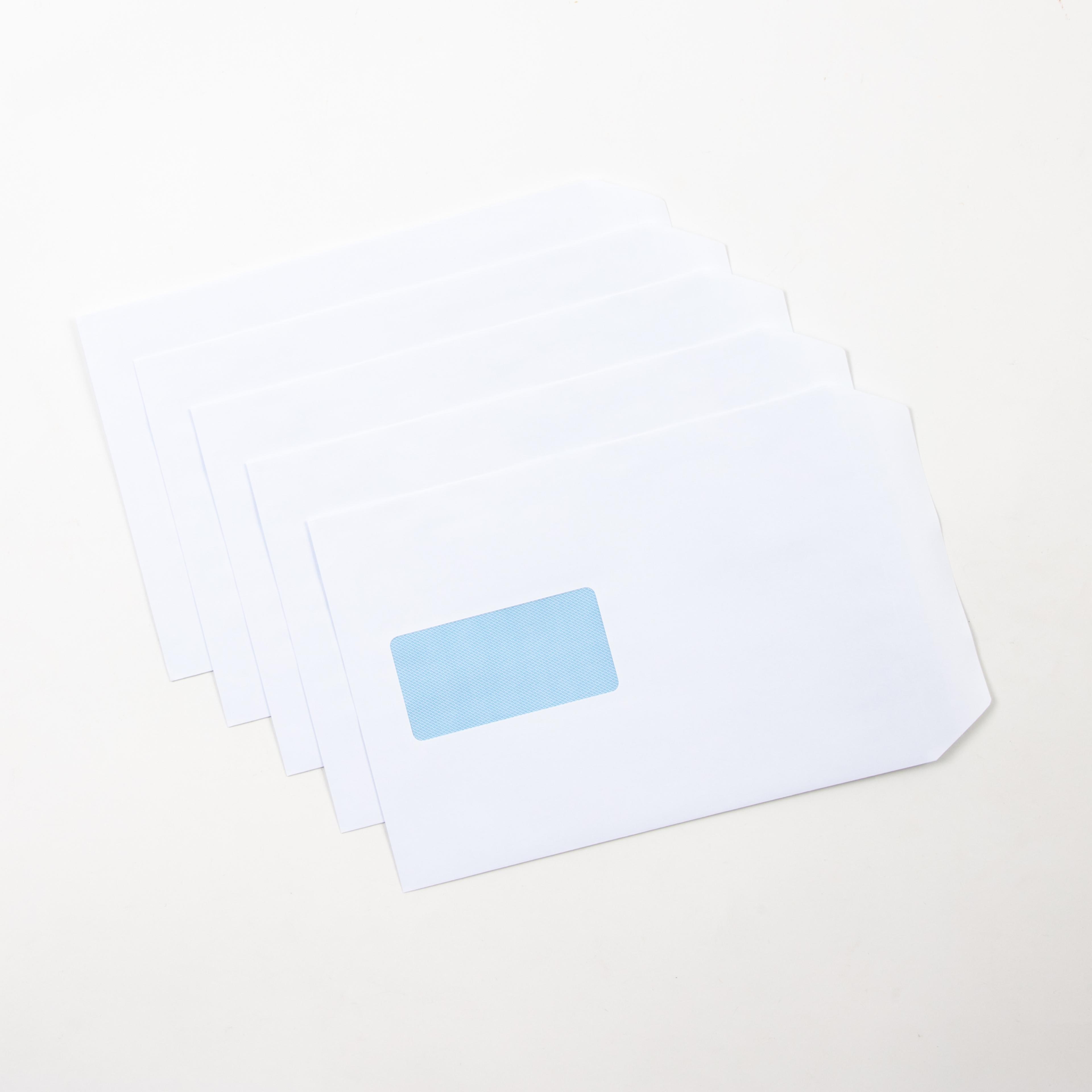 Classmates C5 White Self Seal Pocket Envelopes - Box of 500