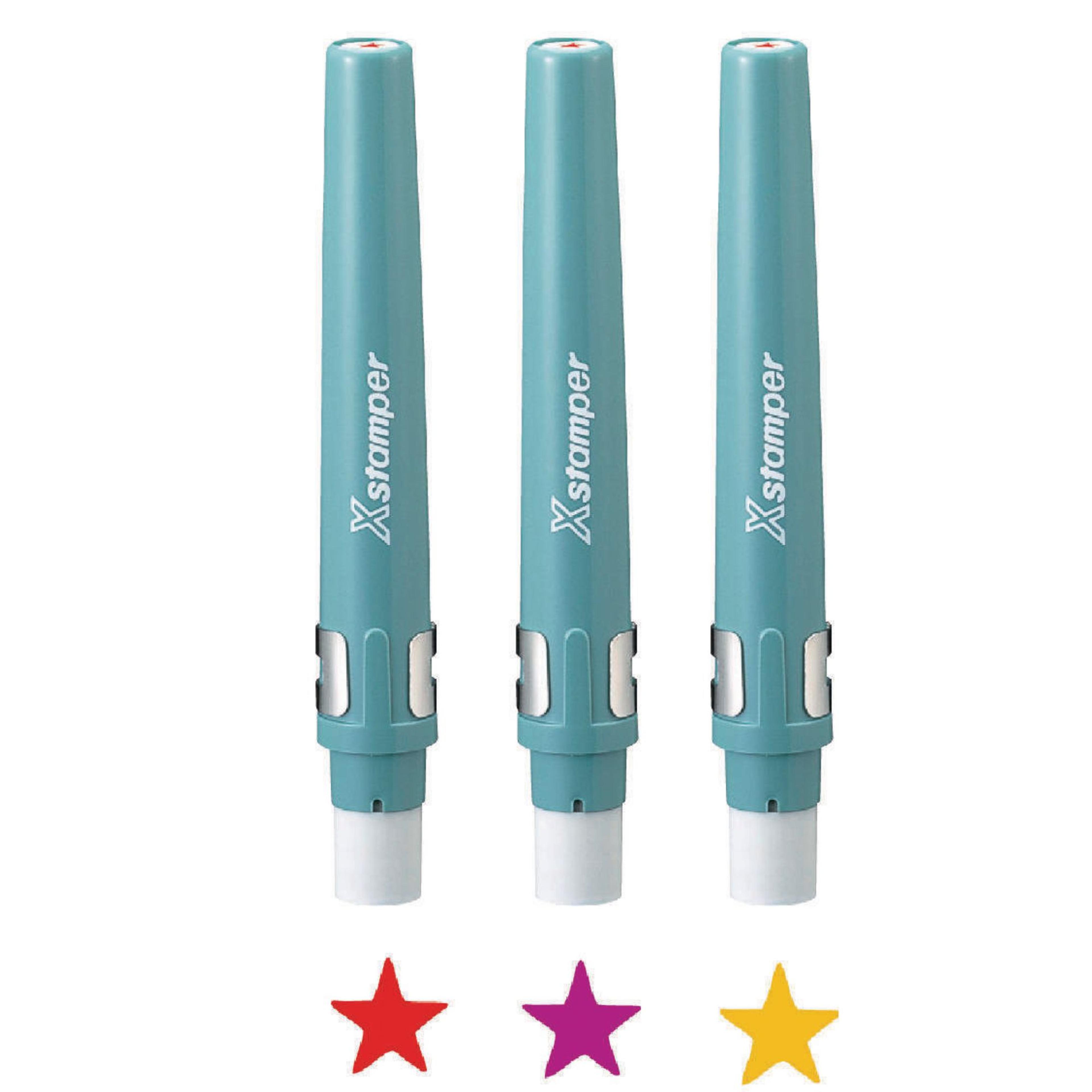 Xstamper Stick Star Stamps - Pack of 3