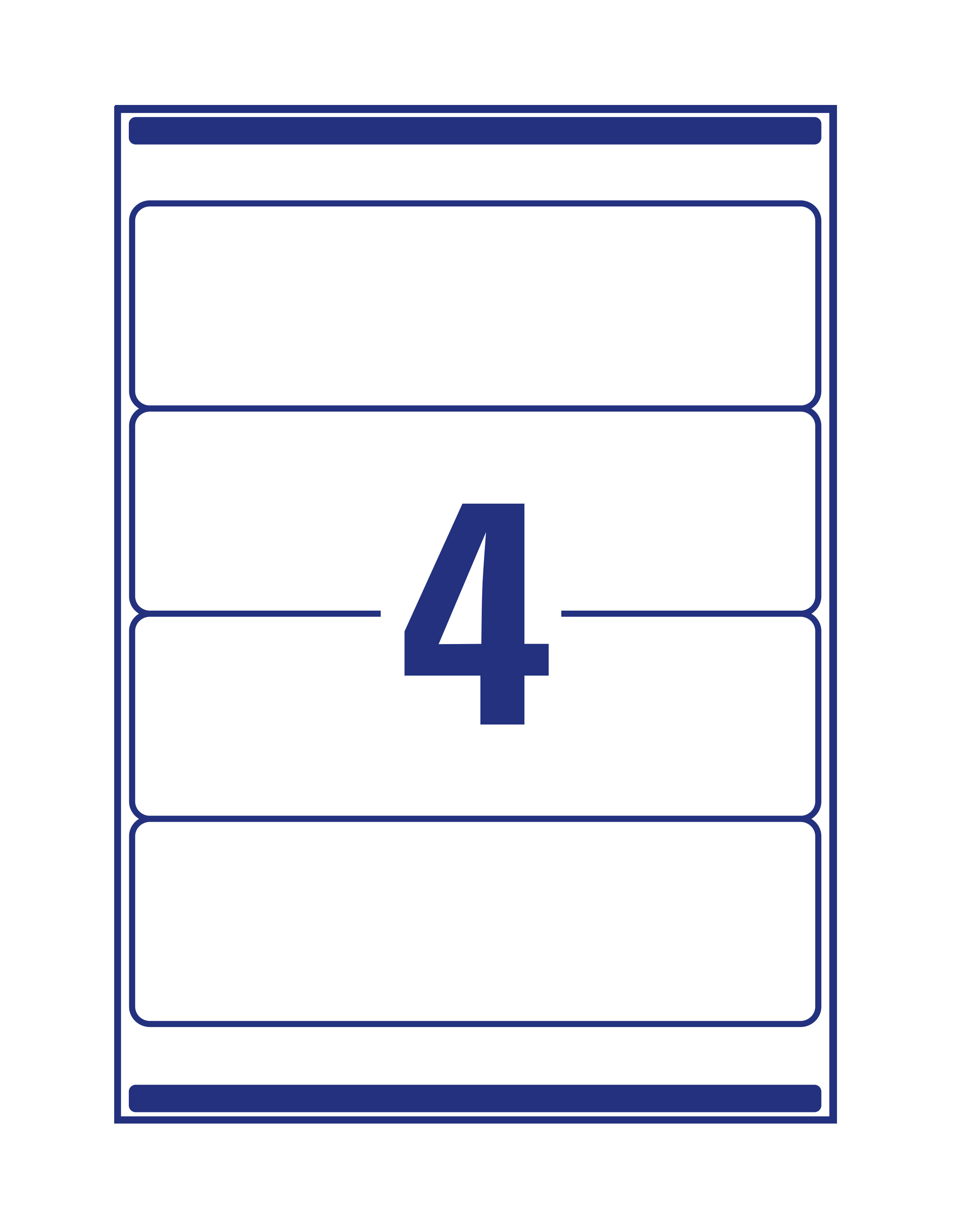 Lever Arch Filing Labels P25