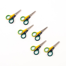 Soft Grip School Scissors - Left Handed - Pack of 12