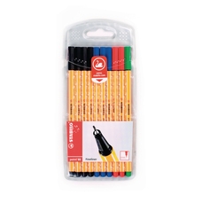 Stabilo Point 88 Fineliner Pen Assorted - Pack of 10
