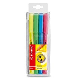 STABILO Flash Highlighter - Assorted - Pack of 4