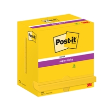 HC115030 - Post-it Super Sticky Notes - Lined - Assorted - 125 x 200mm -  Pack of 4