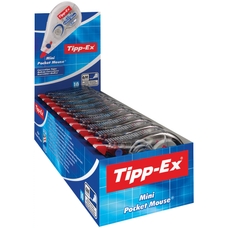 Tipp-Ex® Mini Pocket Mouse Correction Tape  White 5m - Pack of 10