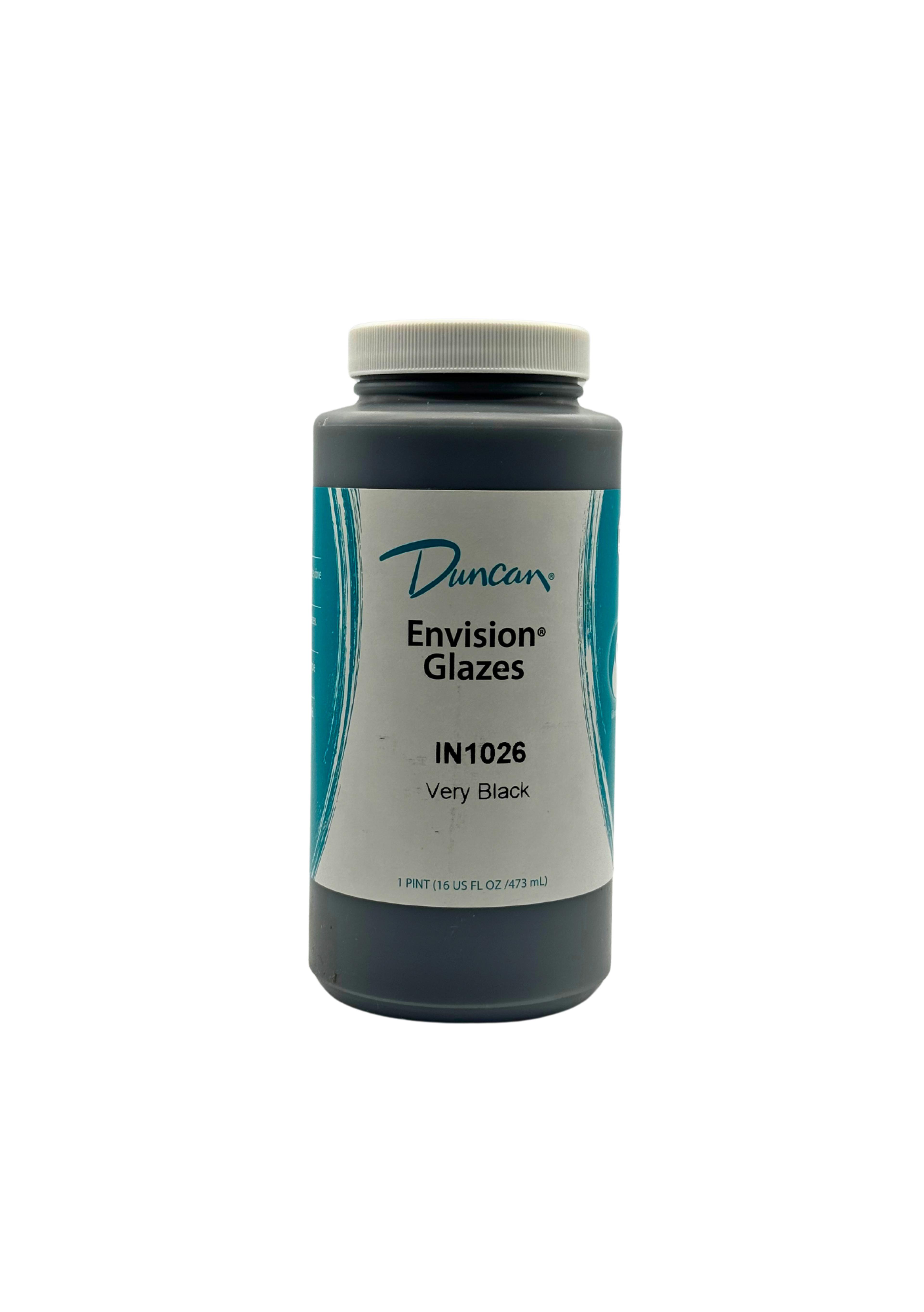 Duncan Envision Brush-On Glazes - Very Black - 473ml