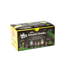 Chunki Chalk - White - Pack of 40