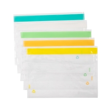  Tidifile with Coloured Strip - A4+ - Clear - Pack of 100