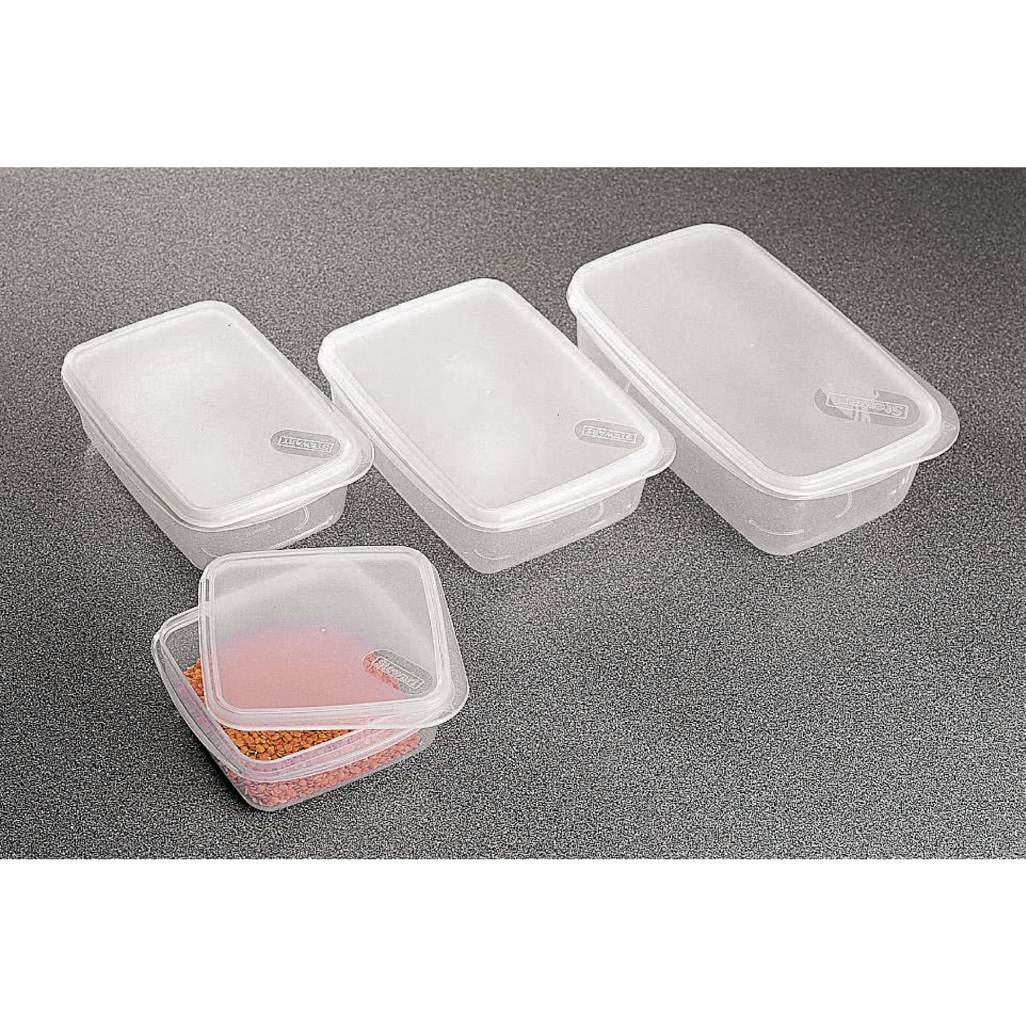 Rectangular plastic containers sales