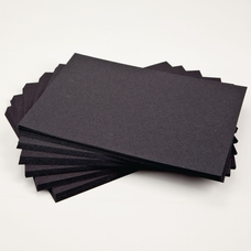 Black Card (370 Micron) -SRA2 - Pack of 100