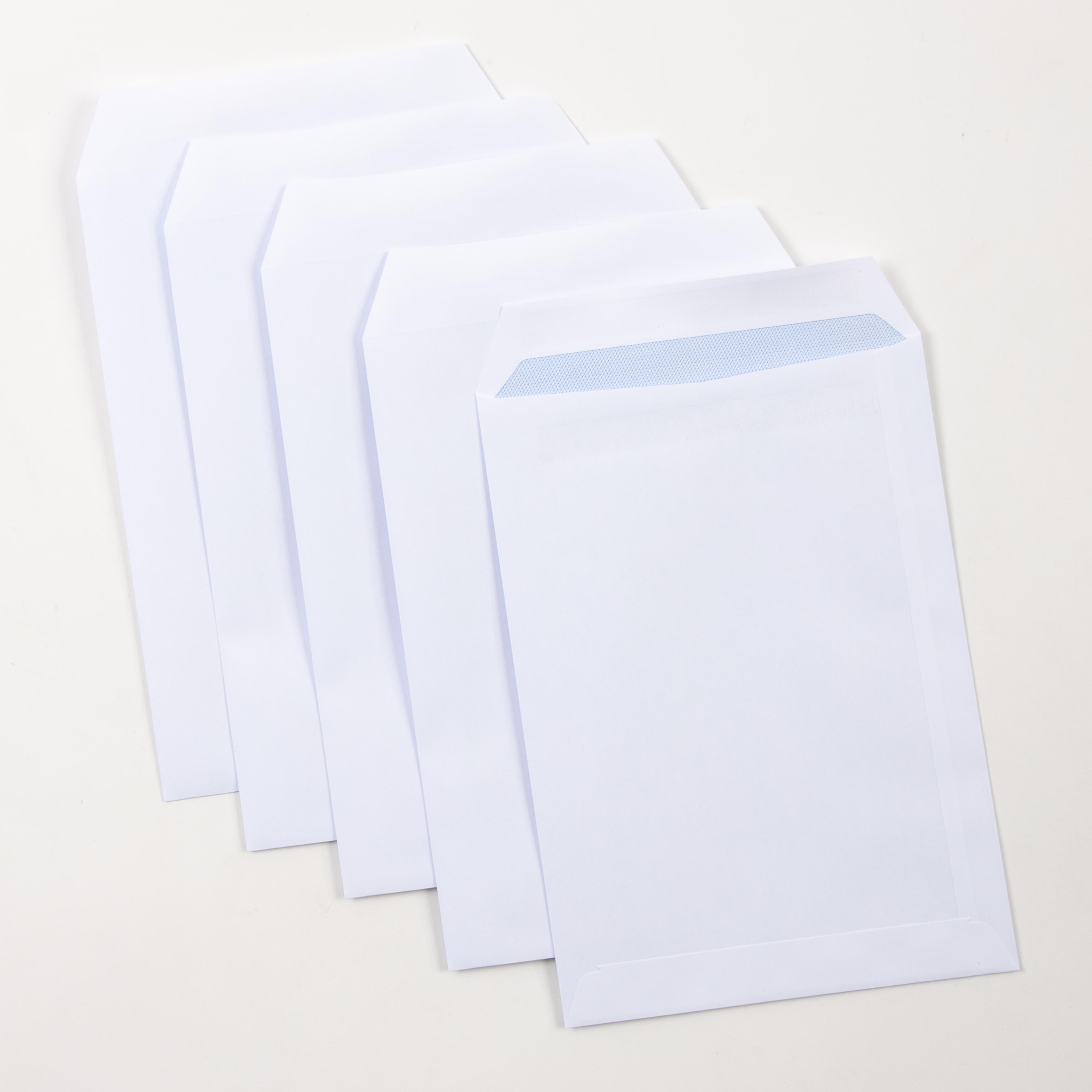 Classmates C5 White Self Seal Pocket Envelopes - Box of 500