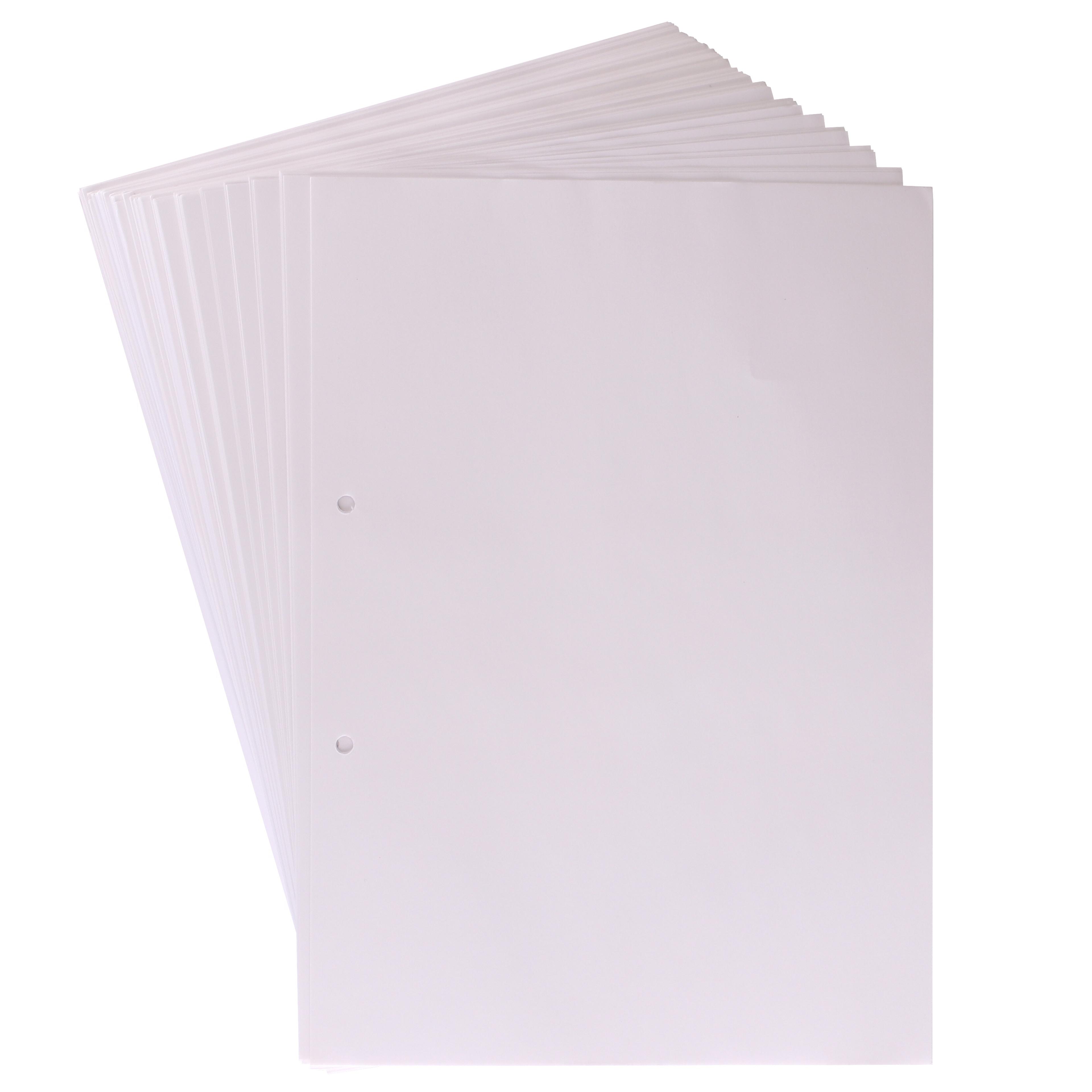 A4 Exercise Paper, Plain, 2 Hole Punched - 5 Reams