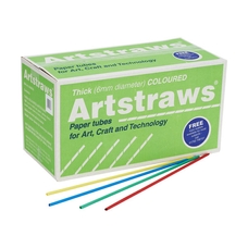 Artstraws Jumbo Straws - Coloured - Box of 900