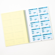 DURABLE Refill Badge Inserts for Visitors Book - 60 x 90mm - Pack of 300