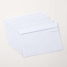 Classmates C5 White Self Seal Wallet Envelopes - Box of 500