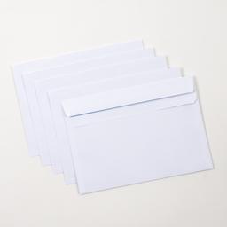 Classmates C5 White Self Seal Wallet Envelopes - Box of 500