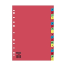 EASTLIGHT A-Z Europunched Subject Dividers - A4 - Pack of 1