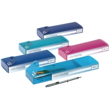 Snopake Pencil Case - Assorted - 200x75x30mm - Pack of 5