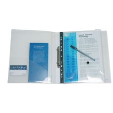 Two Ring Rapesco A4 Ring Binder Clear - Pack of 10