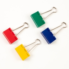 Classmates Fold Back Clip - Assorted - 41mm - Pack of 10