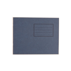 8x10" Project Book, 32 Page, Top Half Plain / Bottom 15mm Ruled, Dark Blue - Pack of 100