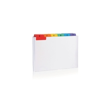 CONCORD A-Z Guide Cards - Assorted - 203x127mm - Pack of 24