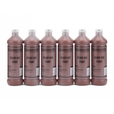 Classmates Ready Mixed Paint 600ml - Burnt Sienna - Pack of 6