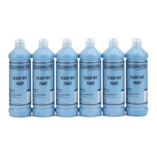 Classmates Ready Mixed Paint - 600ml - Turquoise - Pack of 6