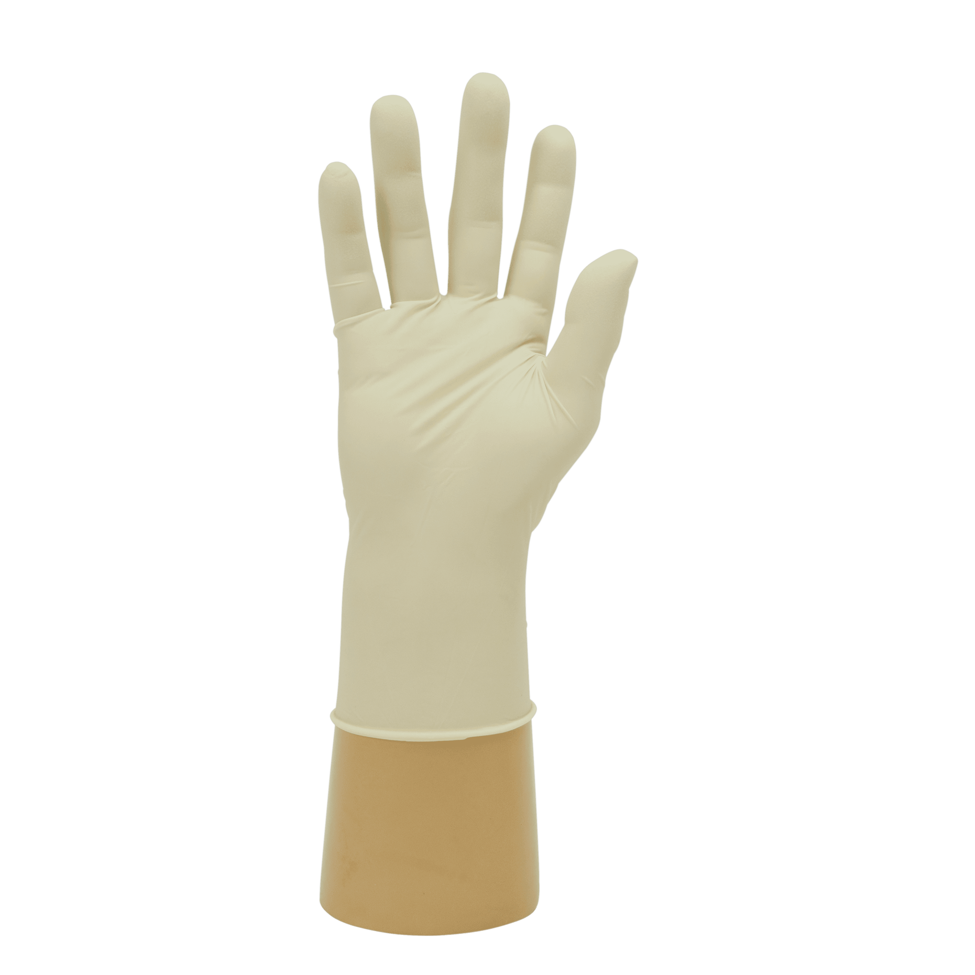 Polyco Small White Powder Free Rubber Disposable Gloves - Pack of 100