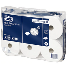 TORK SmartOne Toilet Rolls - 2 Ply - Pack of 6