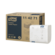 TORK Bulk Pack Folded Toilet Tissues - 2 Ply - Pack of 36