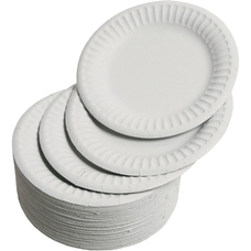 Paper Plates - 180mm - White - Pack of 1000
