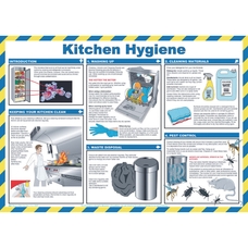 Laminated Kitchen Hygiene Poster 420 x 590mm