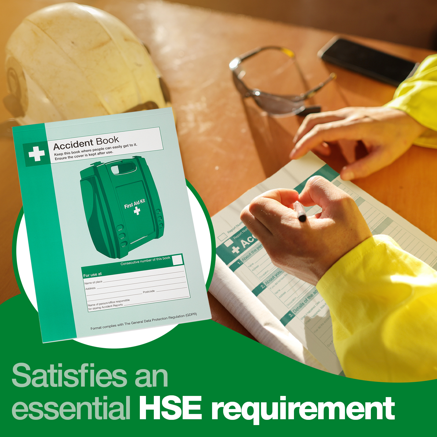 A4 Accident Book General