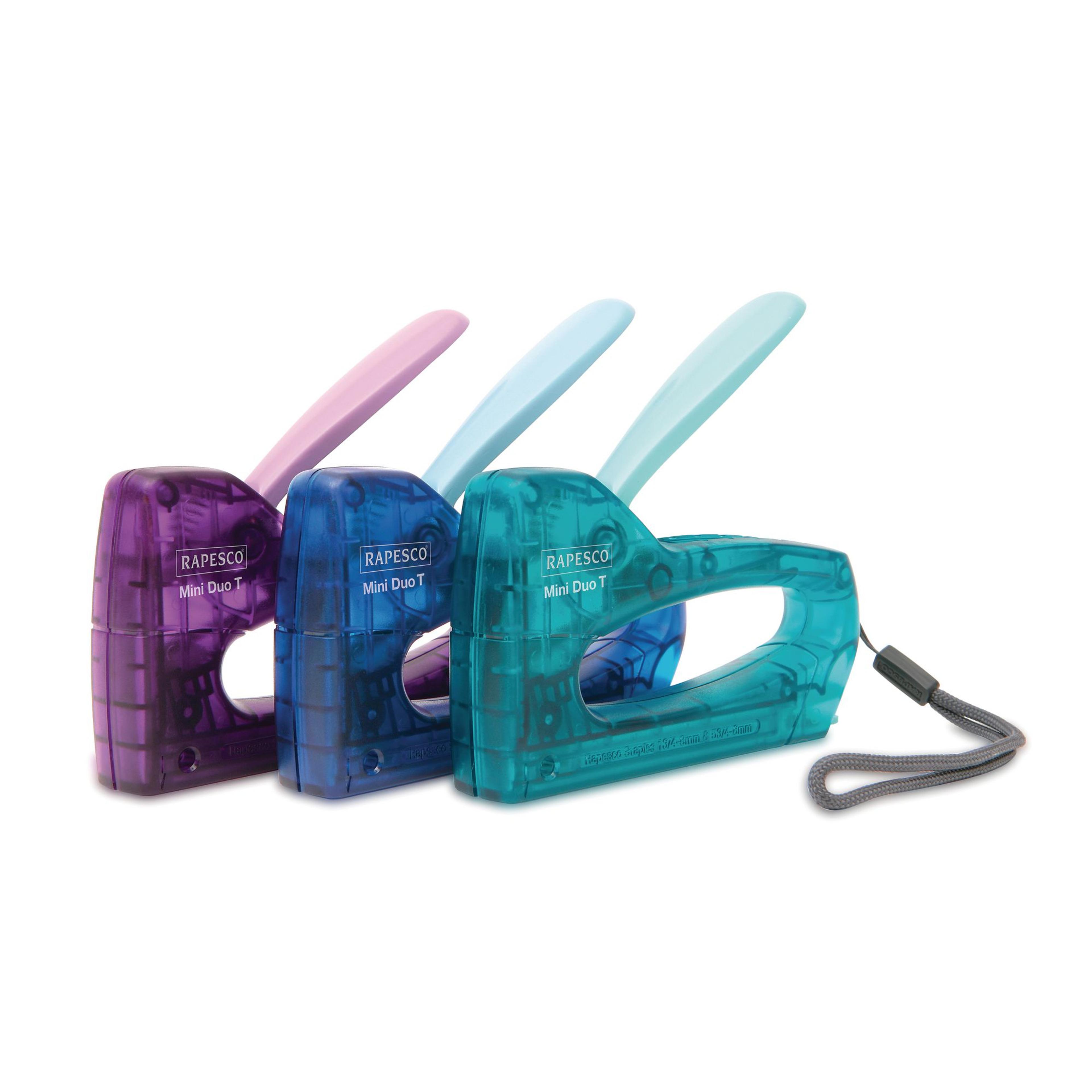 RAPESCO Mini Duo Staple Tacker - Set of 3