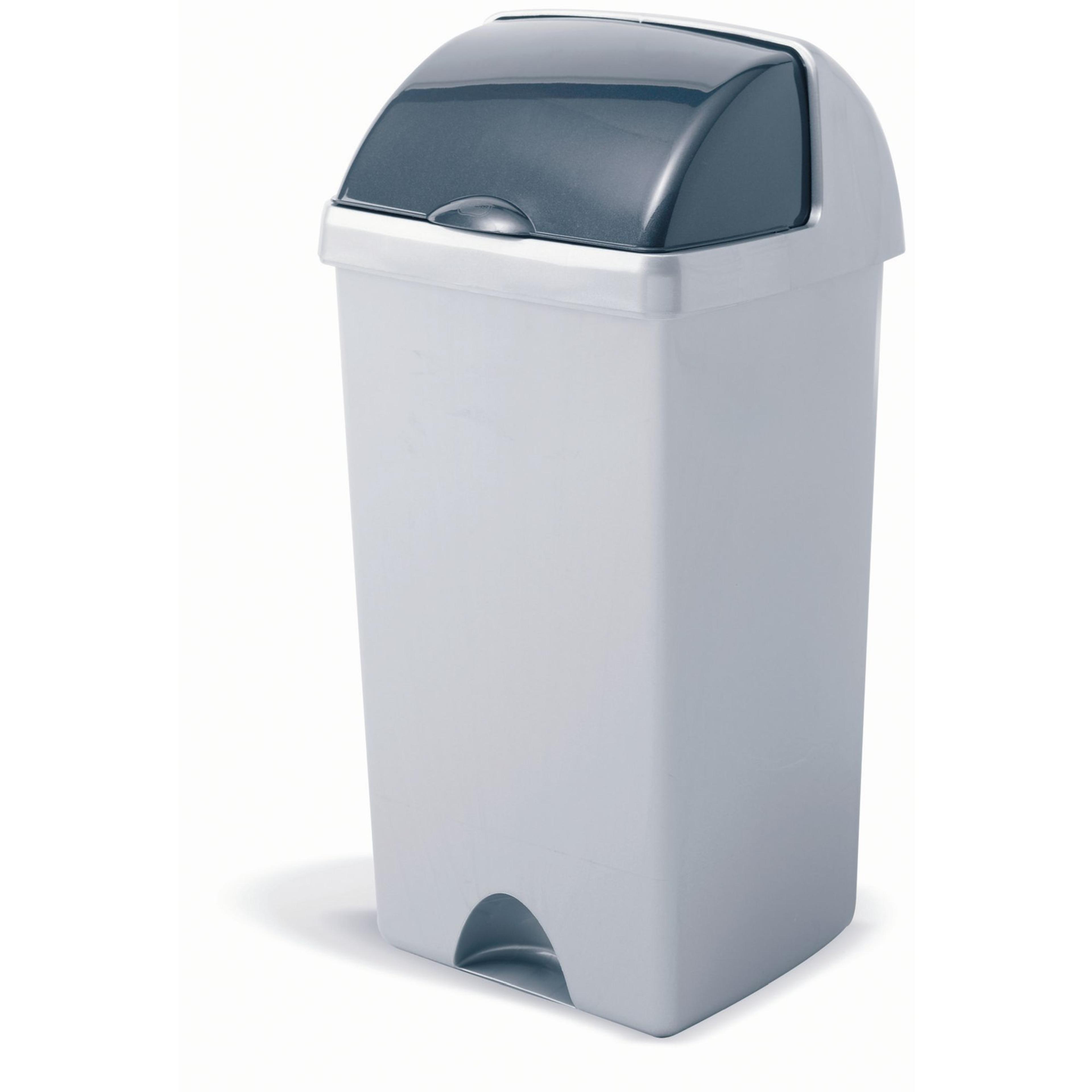 Addis Waste Bin Base - Grey - 50 Litre