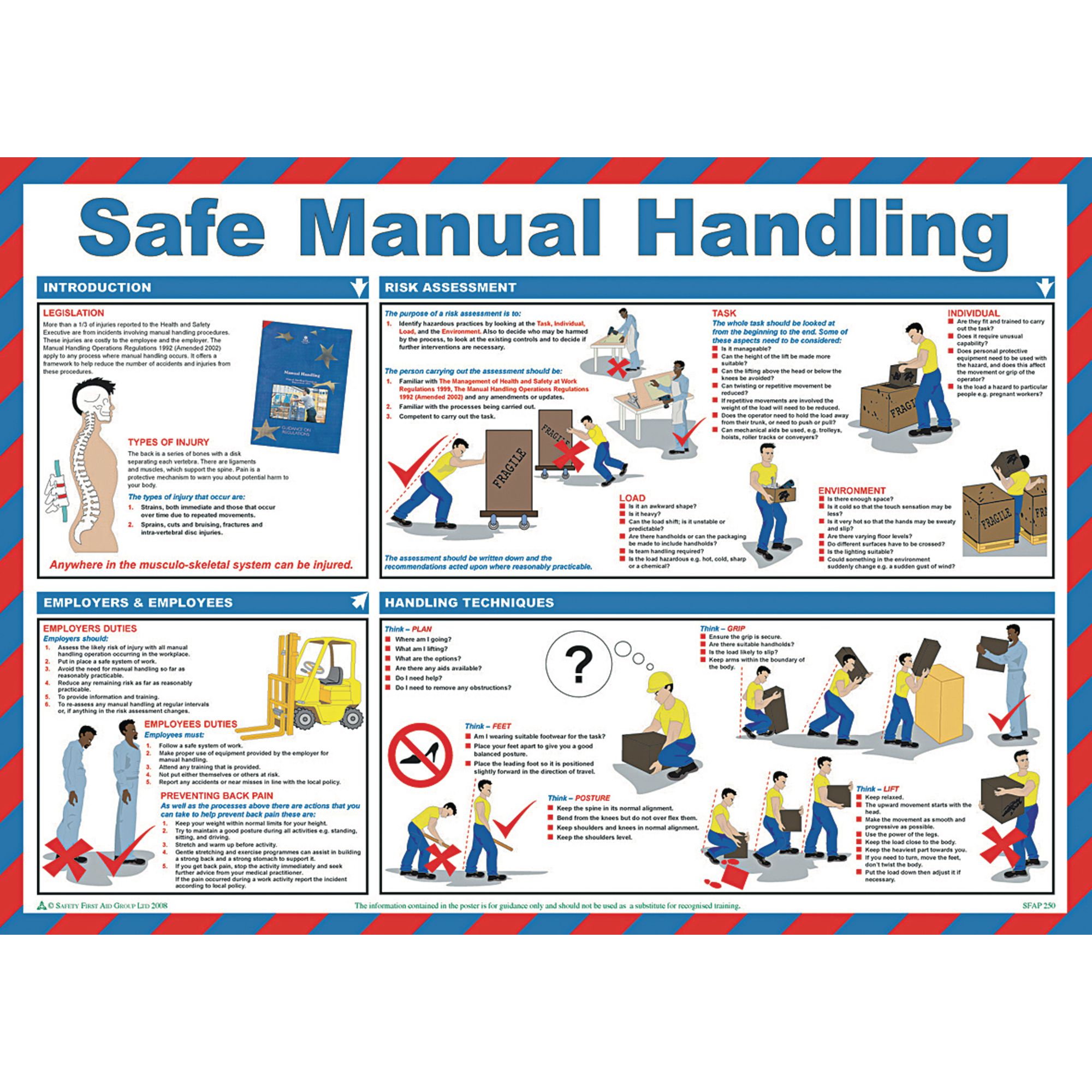 G Safe Manual Handling GLS Educational Supplies