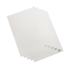 FlipFile Recycled Cutflush Folder - A4 - Clear - Pack of 25