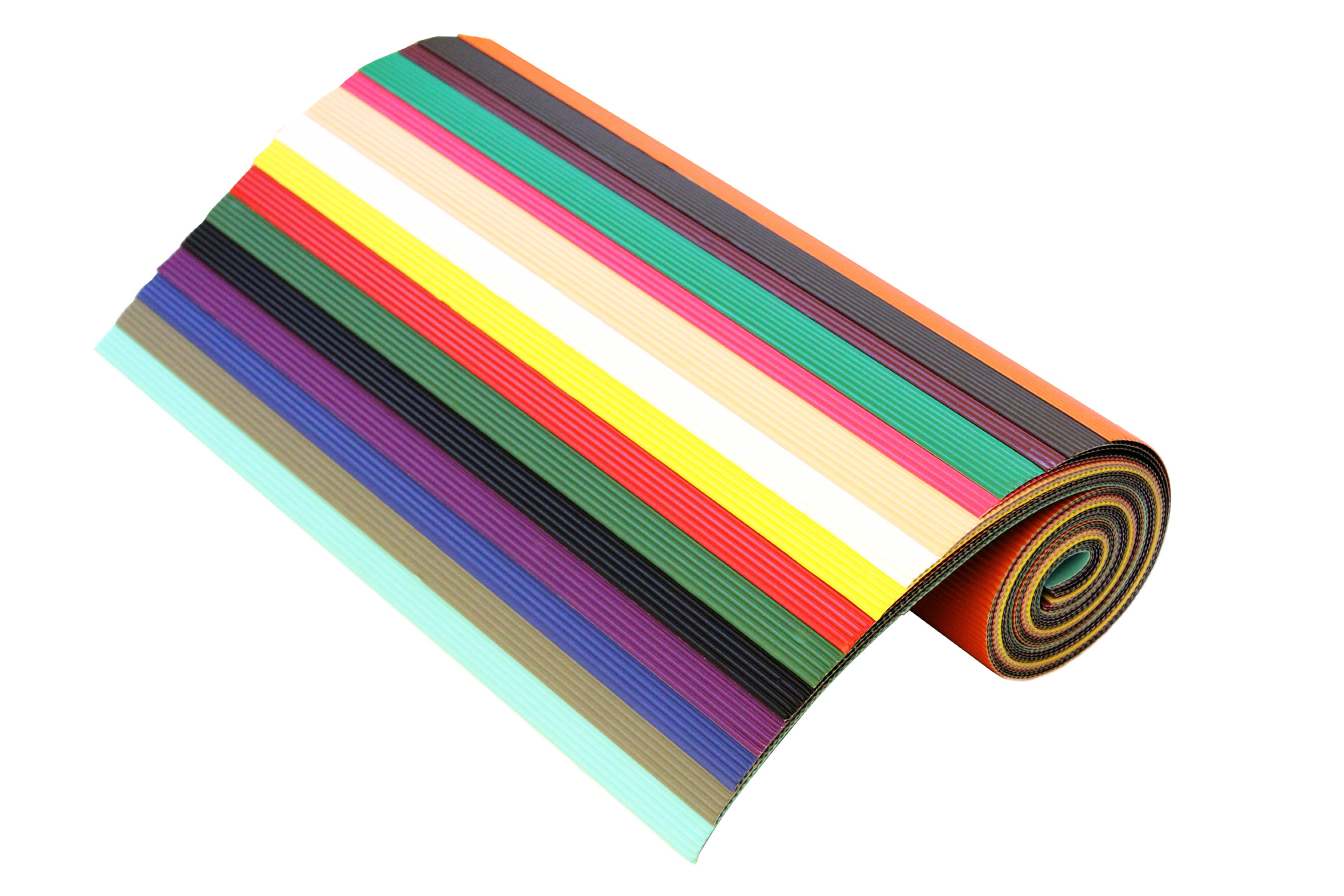 Corrugated Card Rolls - Assorted - 500 x 700mm - Pack of 15