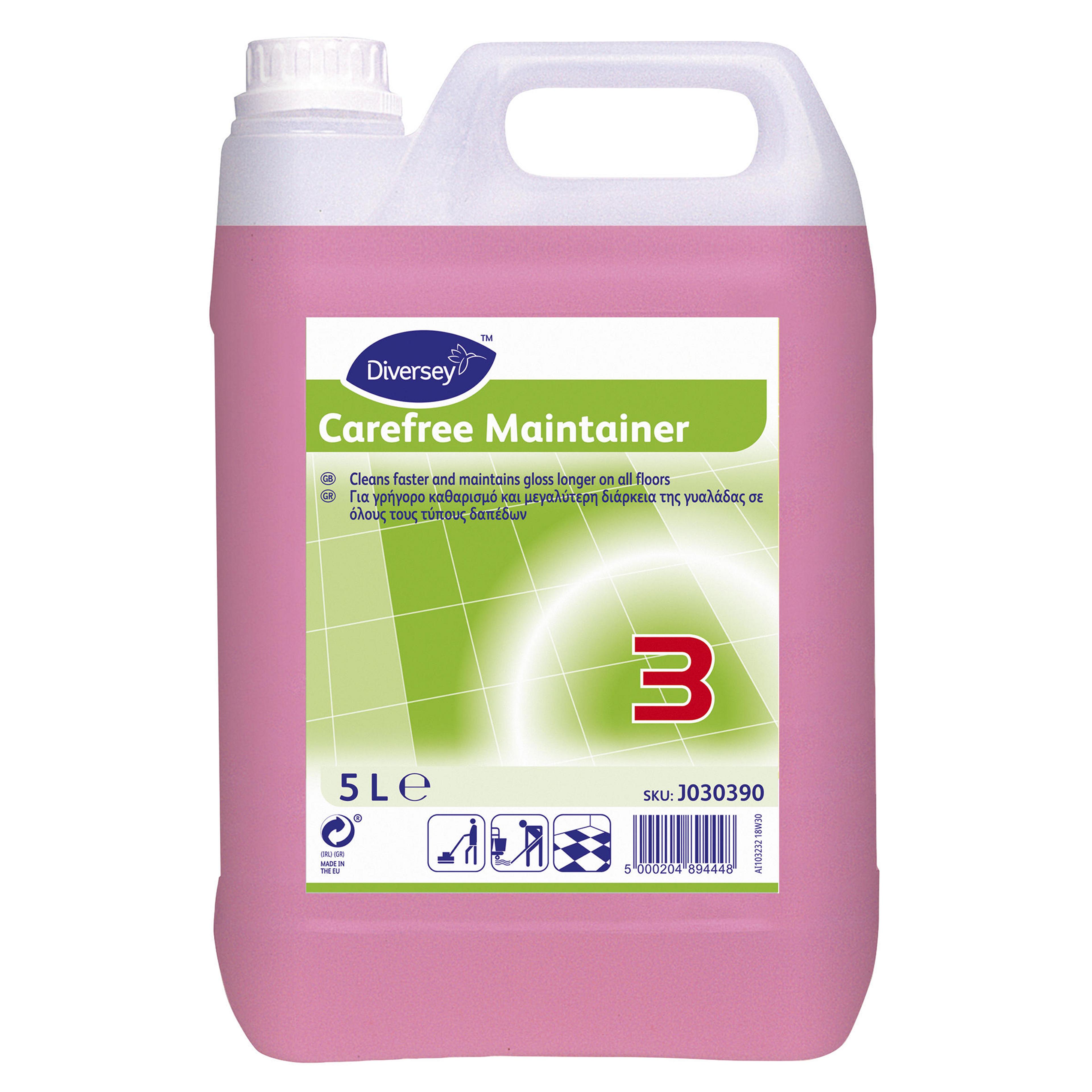 Carefree Floor Polish Maintainer - 5 Litre - Pack of 2