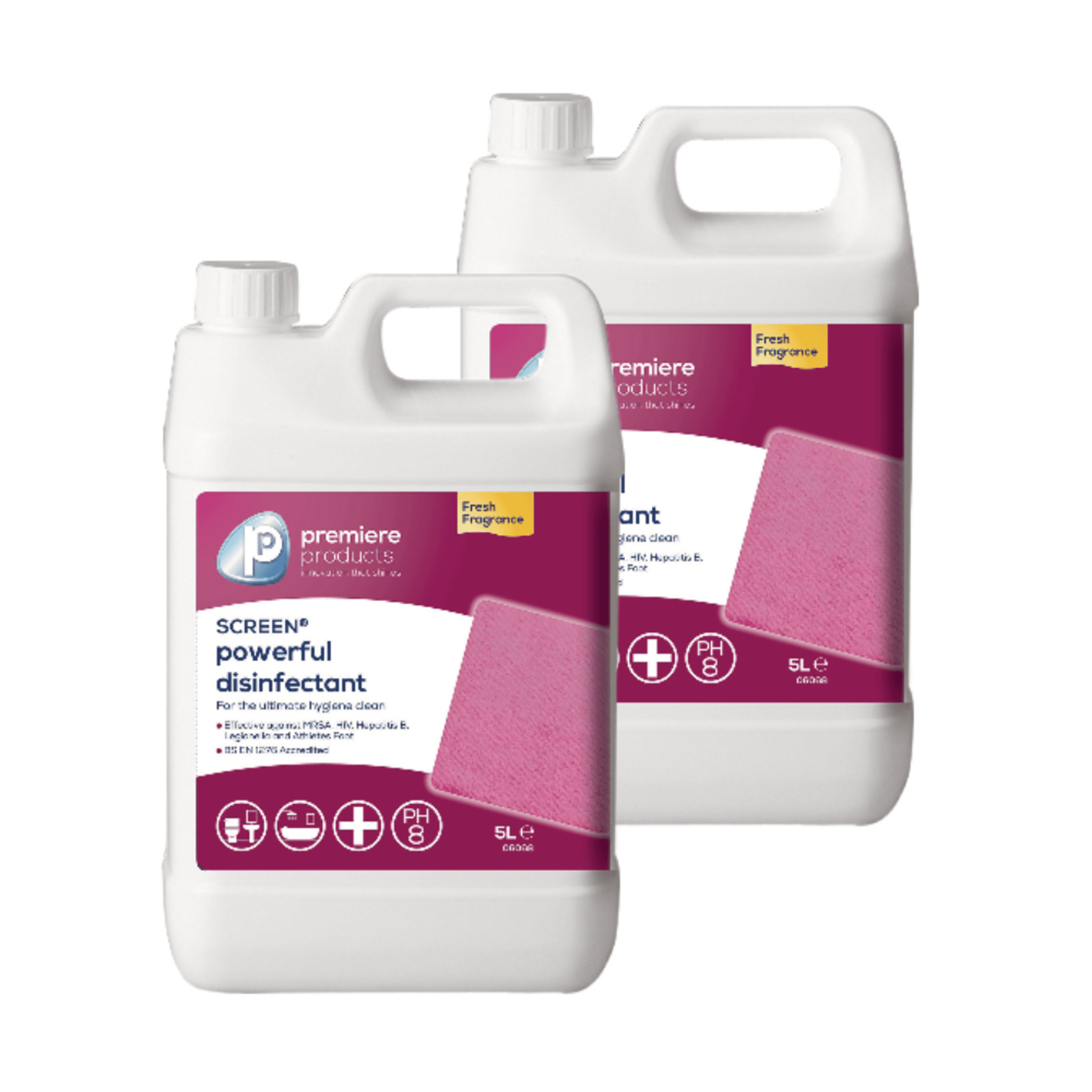 Screen Disinfectant - 5L - Pack of 2