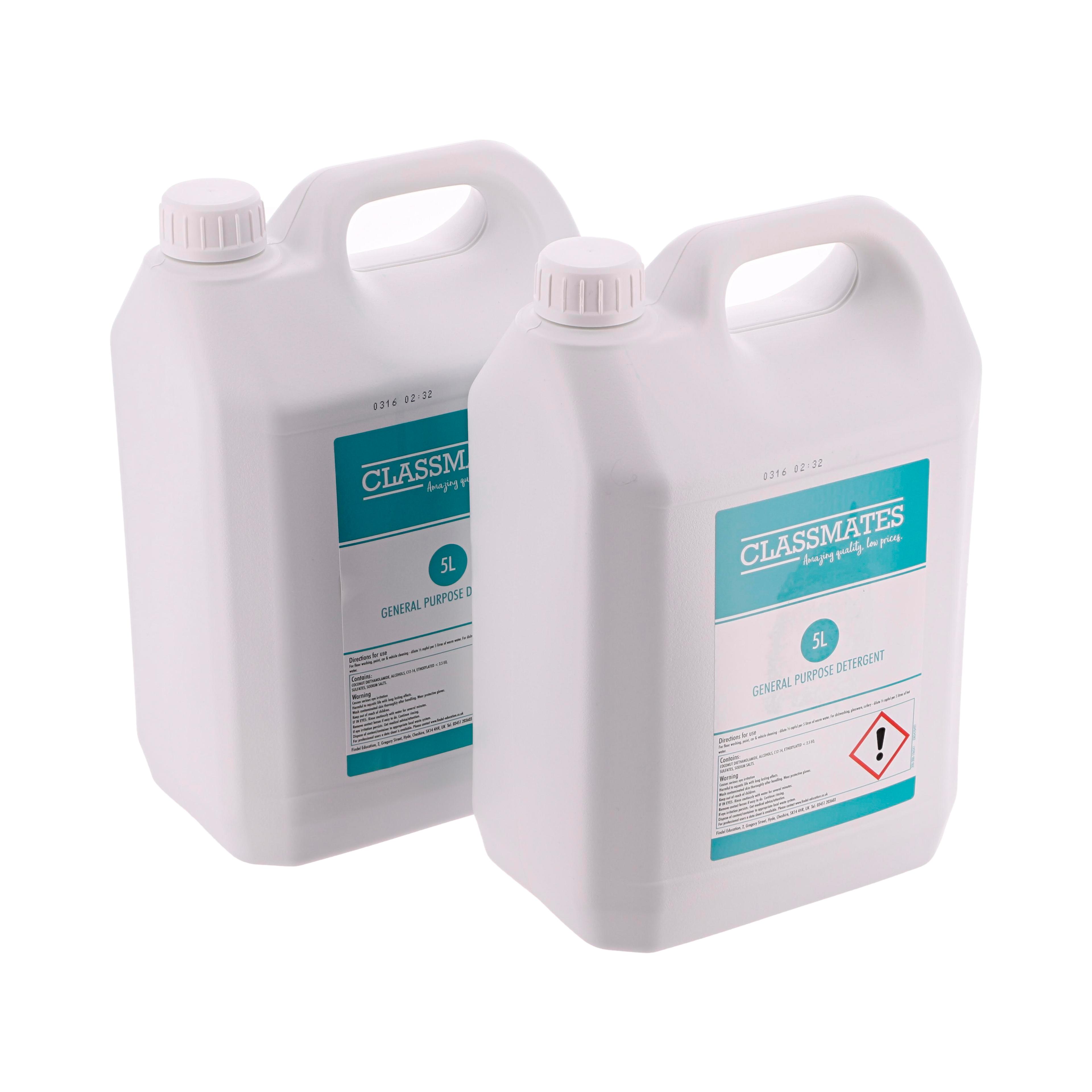 Classmates General Purpose Detergent 5L - Pack of 2